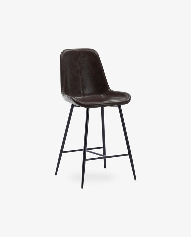 DUHOME faux leather bar stools