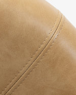 DUHOME leather papasan chair details