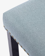 Oakland Faux Linen Upholstered Bench