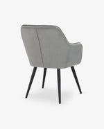 DUHOME velvet dining chairs grey online shopping