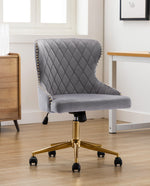 DUHOME rhombus chair grey