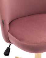 DUHOME cheap velvet desk chair