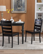 Bardstown Ladder Back Wooden Chairs Set of 2