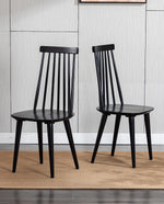 Cortez Farmhouse Wood Dining Chairs