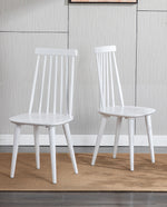 Cortez Farmhouse Wood Dining Chairs