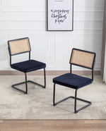 Catskills Bauhaus Cantilevered Side Chairs Set of 2