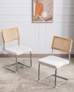 Gilbert Bauhaus Cantilevered Side Chairs Set of 2