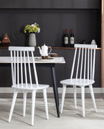 Cortez Farmhouse Wood Dining Chairs