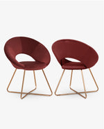 Seattle Crisscross Papasan Chairs Set of 2