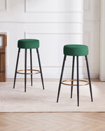 24"/30" Houston Round Bar Stools Set of 2